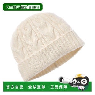 自营Bruno 美国奥莱直发帽子针织帽 Magli白色羊毛帽
