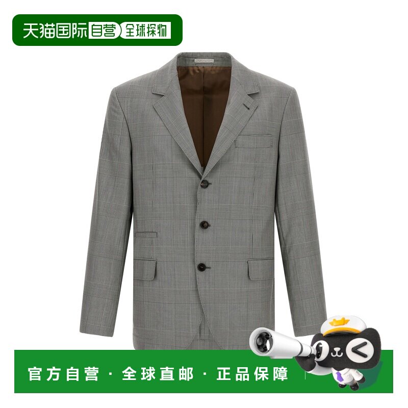 香港直邮Brunello Cucinelli 布内罗 古奇拉利 男士 威尔士王子西