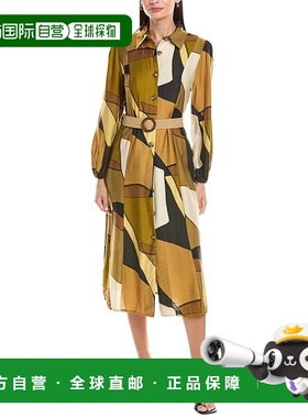 自营 anna kay安娜 凯 米迪连衣裙-黄色 美国奥莱直发