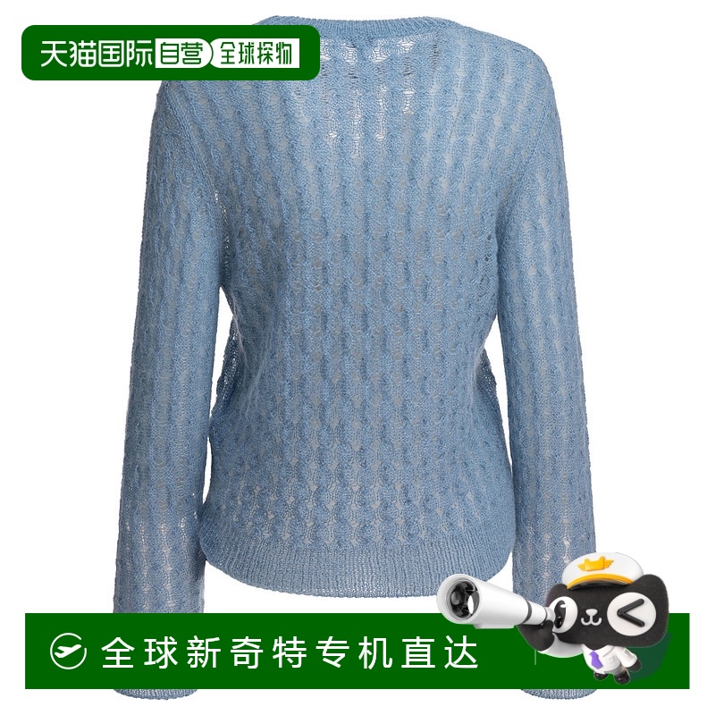 1h可退 香港直邮LOEWE 女士针织毛衣 S540Y14KG7LIGHTBLUE SS2025