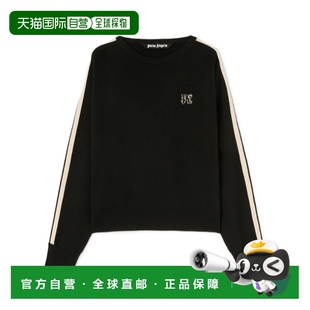 PMHE075F24KNI001 运动风毛衣 香港直邮Palm Angels