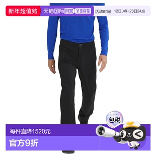 1h可退 香港直邮arc'teryx 始祖鸟 男士 Gamma AR 长裤 black黑色