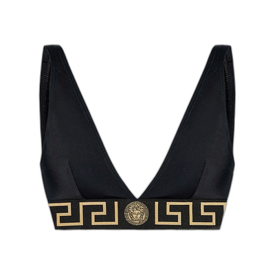 香港直邮Versace 徽标比基尼上衣 ABD010941A11119