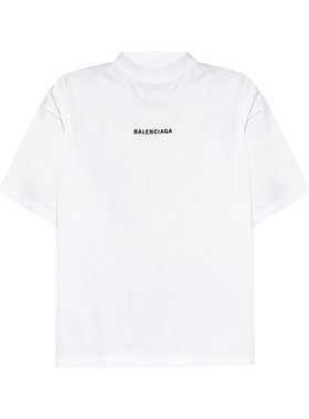 BALENCIAGA 女士T恤 818431TPVK19040 SS2025 灰色