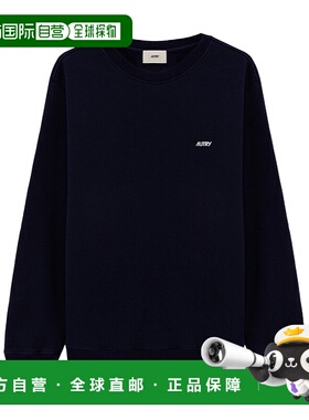 香港直邮AUTRY 男士针织毛衣 SWPMA1JB SS2025 黑色 刺绣 AUTRY L