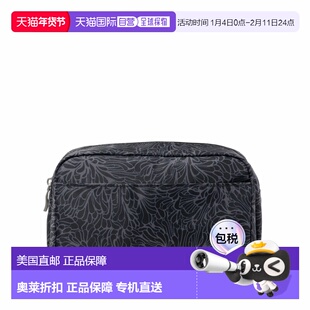 自营baggallini Women's Pocket Cosmetic Bag with Brush Organi