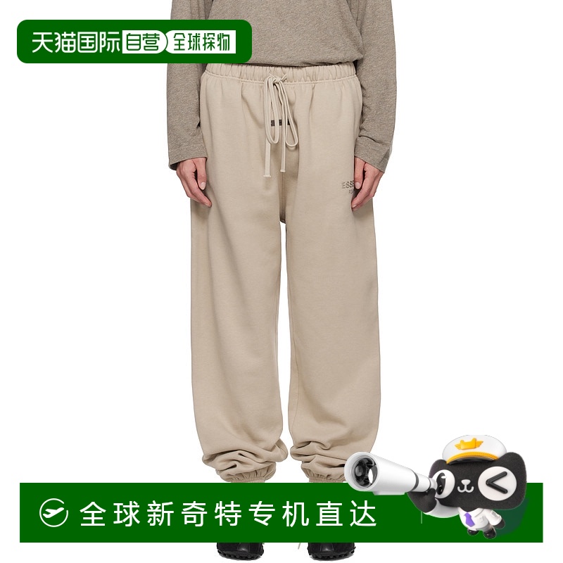 1h可退 香港直邮潮奢 Essentials 女士 灰褐色 Classic 运动裤