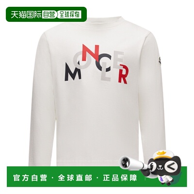 香港直邮MONCLER 男童T恤 K29548D0000189AFV034 AW2025长袖