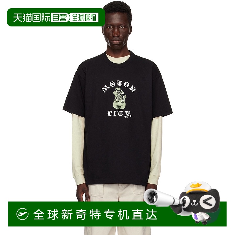 1h可退 香港直邮CARHARTT WIP 男士 黑色 Tyre T 恤 I033640针织