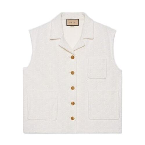 Gucci GG针织马甲 743028XJFJK