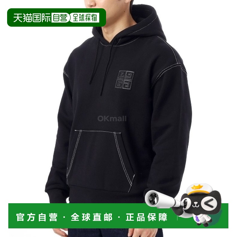 韩国直邮GIVENCHY BMJ0LA3YPQ 004 纪梵希连帽拉链卫衣/