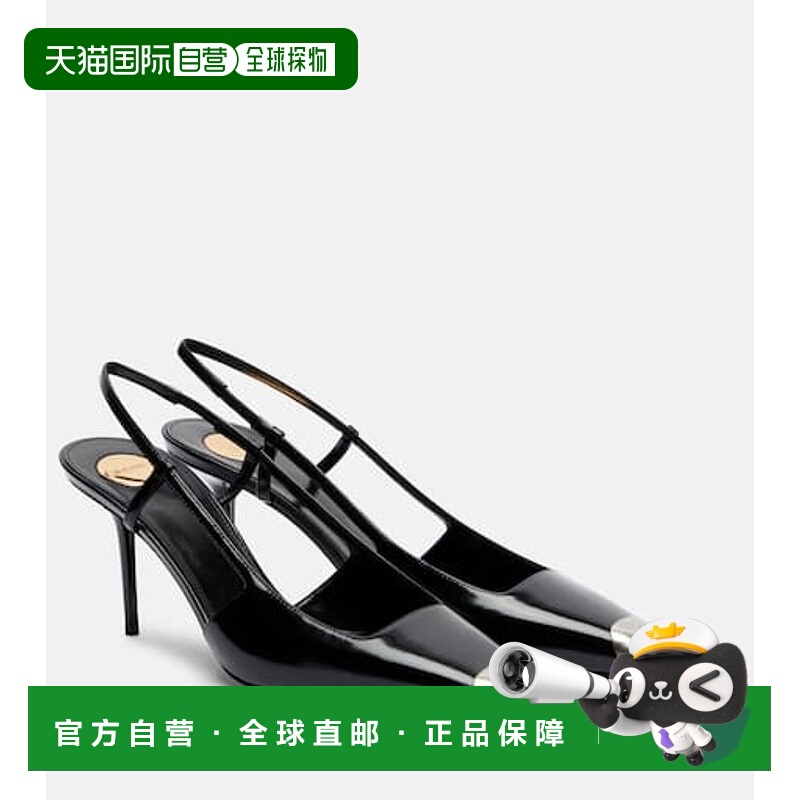 1h可退 香港直邮Saint Laurent 圣罗兰 女士 Jeanne 75 皮质露跟