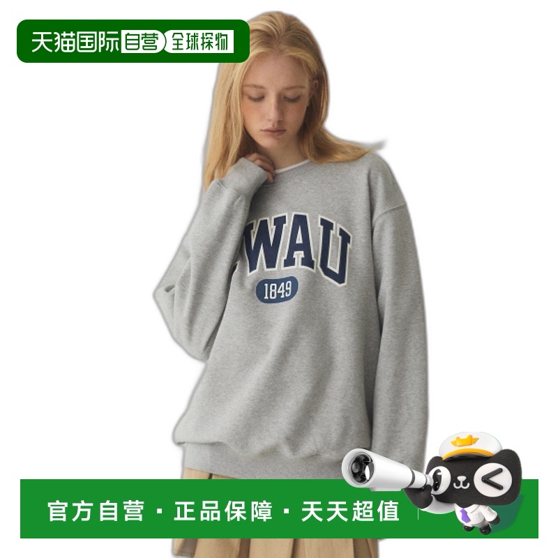 韩国直邮WHO.A.U男士卫衣 CWAU Logo Sweatshirt / WHMWE4901U