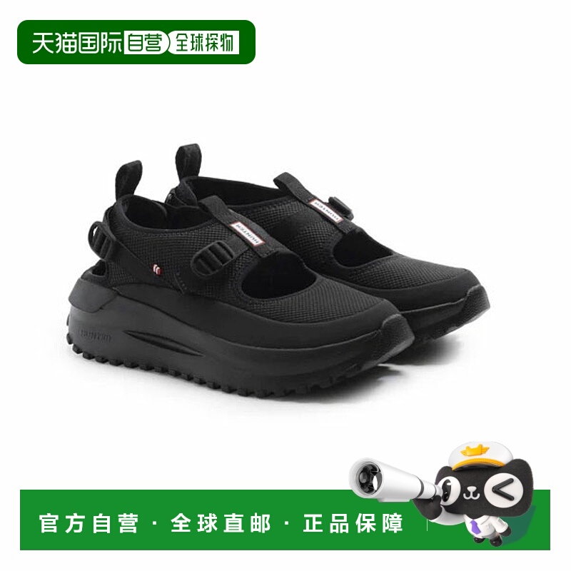 日本直邮Hunter 男女通用 Travel Flow 凉鞋黑色UFF7103MSH-BLK