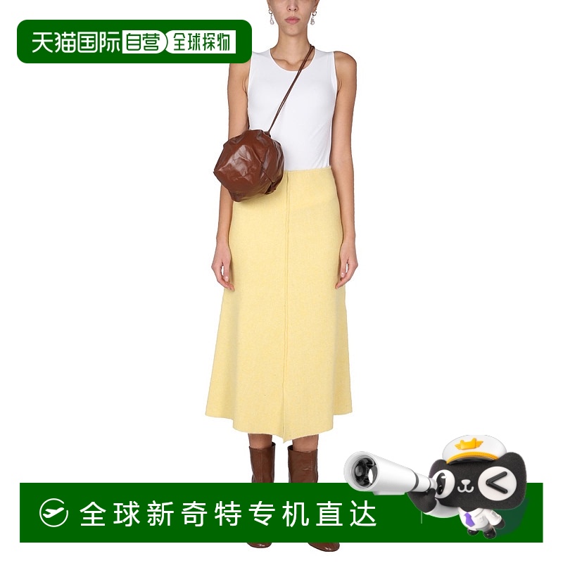 香港直邮JIL SANDER 女士半身裙 JSWT751303WTY21108730 AW2021