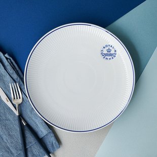 日本直郵royalcopenhagen藍線轎跑車盤23厘米1 733杯子 658