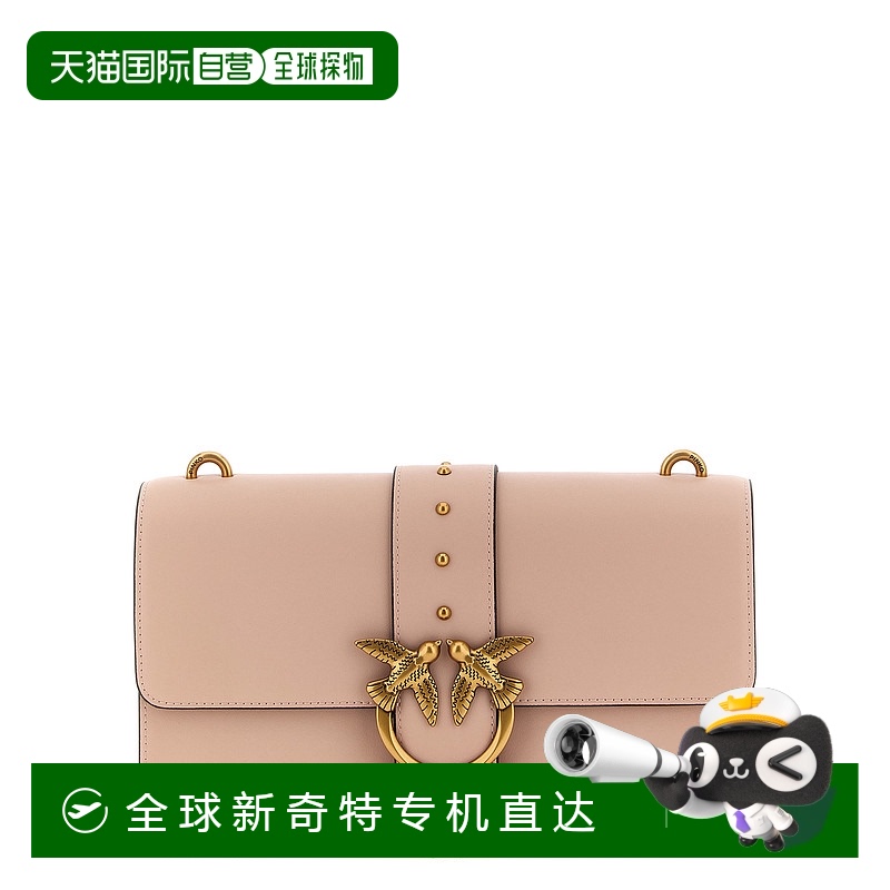 1h可退 香港直邮PINKO 女士斜挎包 105857A0F1O81Q AW2025 粉红色