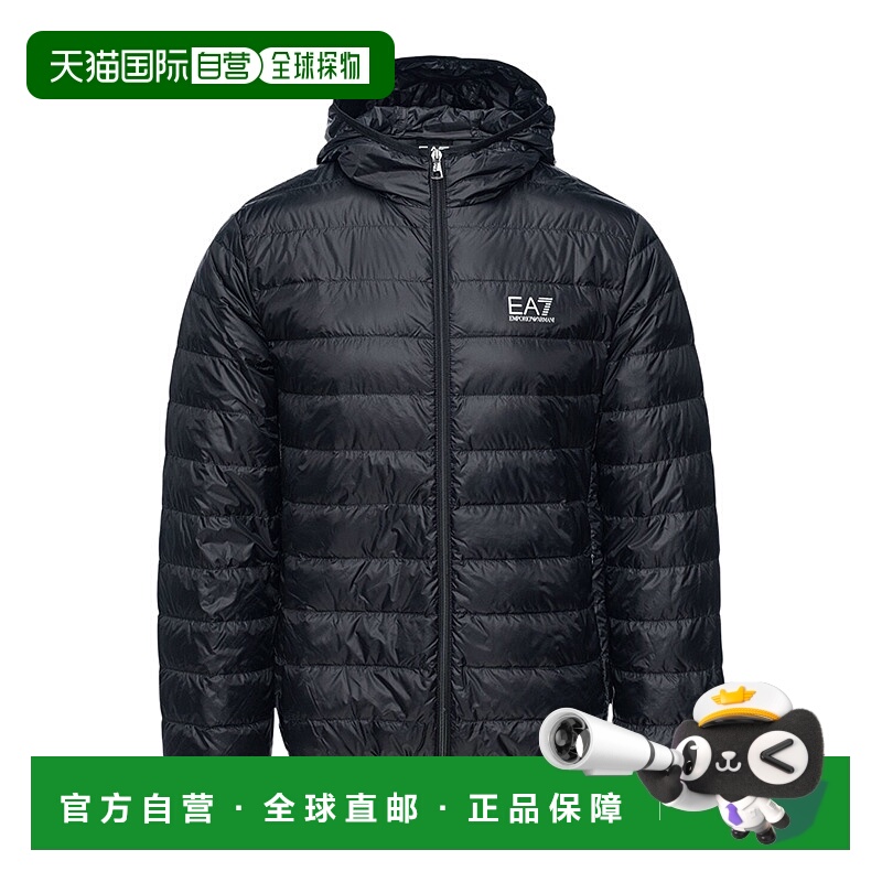 香港直邮EMPORIO ARMANI Logo印花羽绒外套羽絨服8NPB24PNGPZ1200