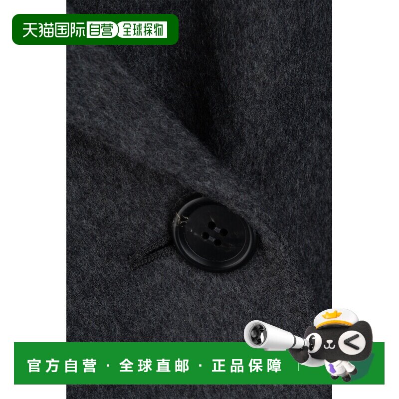 香港直邮PRADA 女士大衣 P617S179BF0480 AW2025 灰色