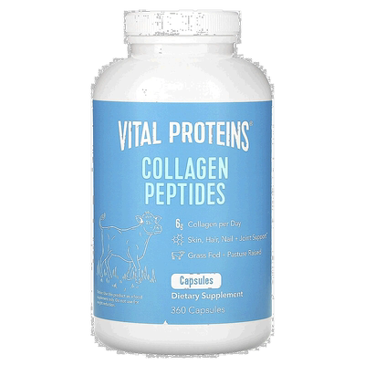 香港直发vital proteins胶原蛋白多肽胶囊360粒