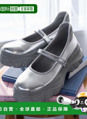 1h可退 日本直邮LOWRYS FARM 女士厚底一字带芭蕾休闲鞋 140490 1