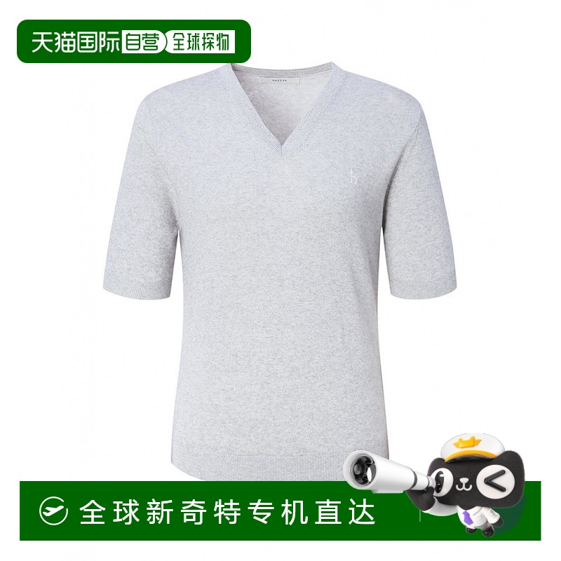 1小时内可退 韩国直邮hazzys  针织衫短袖