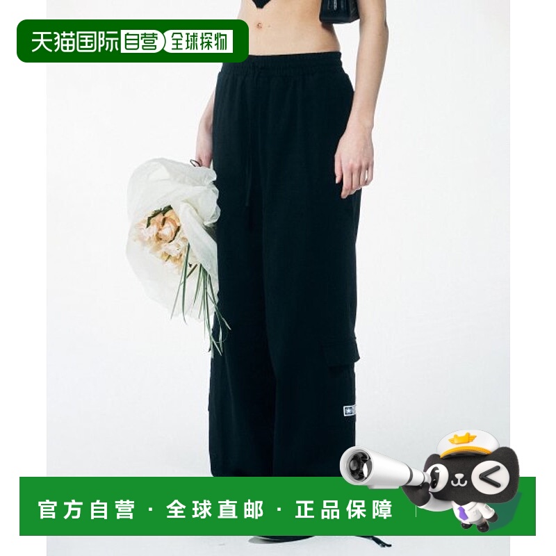 韩国直邮SCULPTOR 休闲裤 SC23S418BK正品时髦 时尚穿搭外穿显瘦