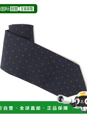 1h可退 日本直邮Bleck 男装 全棉 小纹印花领带 65025502180真丝