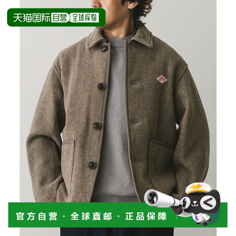 1h可退 日本直邮Danton 男士 宽松短款工装夹克 DM47DTA0210