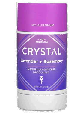 香港直邮Crystal Body Deodorant止汗剂富镁净味干爽抑汉70g正品