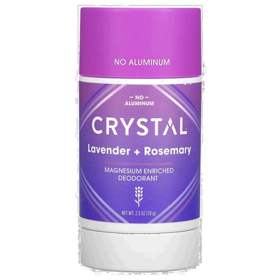香港直邮Crystal Body Deodorant止汗剂富镁净味干爽抑汉70g正品