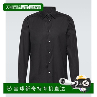 004093 香港直邮Zegna 杰尼亚 男士 棉质牛津衬衫