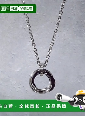 1h可退 日本直邮SBG 男士三连环项链 不锈钢材质 简约时尚设计 适