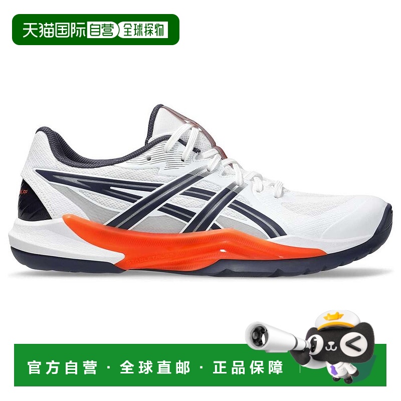 日本直邮ASICS 运动鞋1071A101 POWERBREAK FF 白色/新星橙色