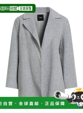 香港直邮THEORY 希尔瑞 女士 大衣 grey灰色 舒适时尚