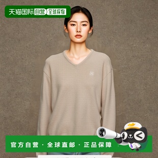 韩国直邮SATUR设计师款大气简约日常休闲个性毛衣SA23FWMK38BG