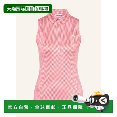 1h可退 欧洲直邮J LINDEBERG 女士POLO衫 100297076718000 CO 粉