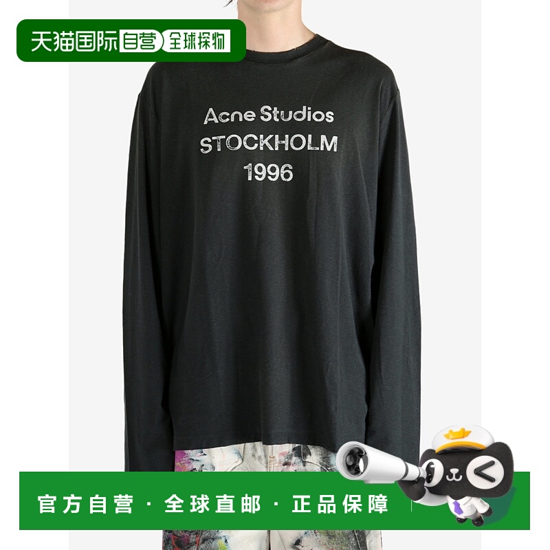 美国直邮ACNE STUDIOS - Men Crew Neck Long Sleeve T-Shirts