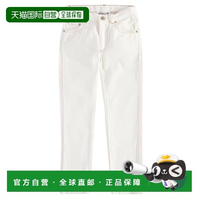 1h可退 香港直邮Bonpoint 女童 Dewey 牛仔裤童装 white白色 舒适