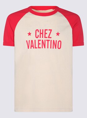 VALENTINO 男士T恤 7V3MG17DAYCCLB AW2025 红色