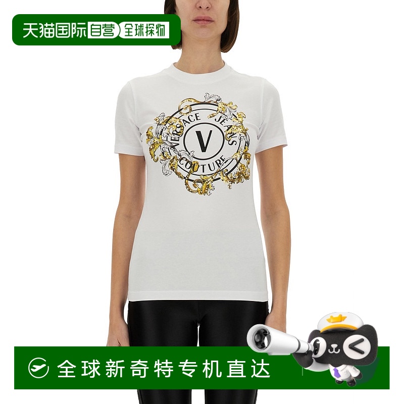 1h可退 欧洲直邮versace 女士 上装T恤范思哲