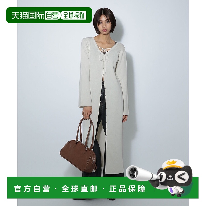 1h可退 日本直邮PAGEBOY 女装 针织开衫连衣裙 修身 弹力显瘦 日