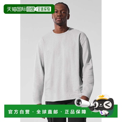 香港直邮alo yoga Double Take 宽松舒适休闲长袖T恤 男款m3299r