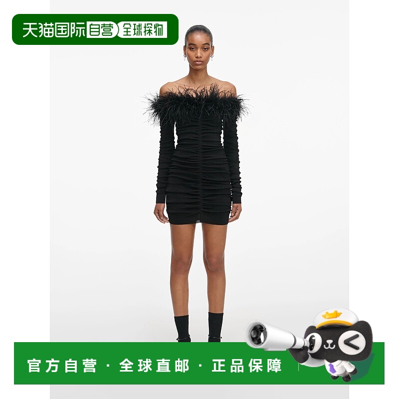 1h可退 香港直邮SELF-PORTRAIT 女士连衣裙 RS26053SBBLACK SS202