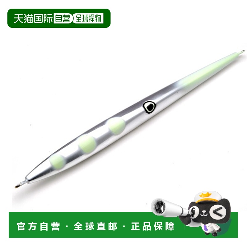 日本直邮Raid Japan 金属铁板 Rise Jig 250g #RJ11 UV 银色夜光