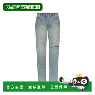 1h可退 香港直邮AMIRI 男士牛仔裤 PS24MDF0040406 CO 蓝色 Jeans