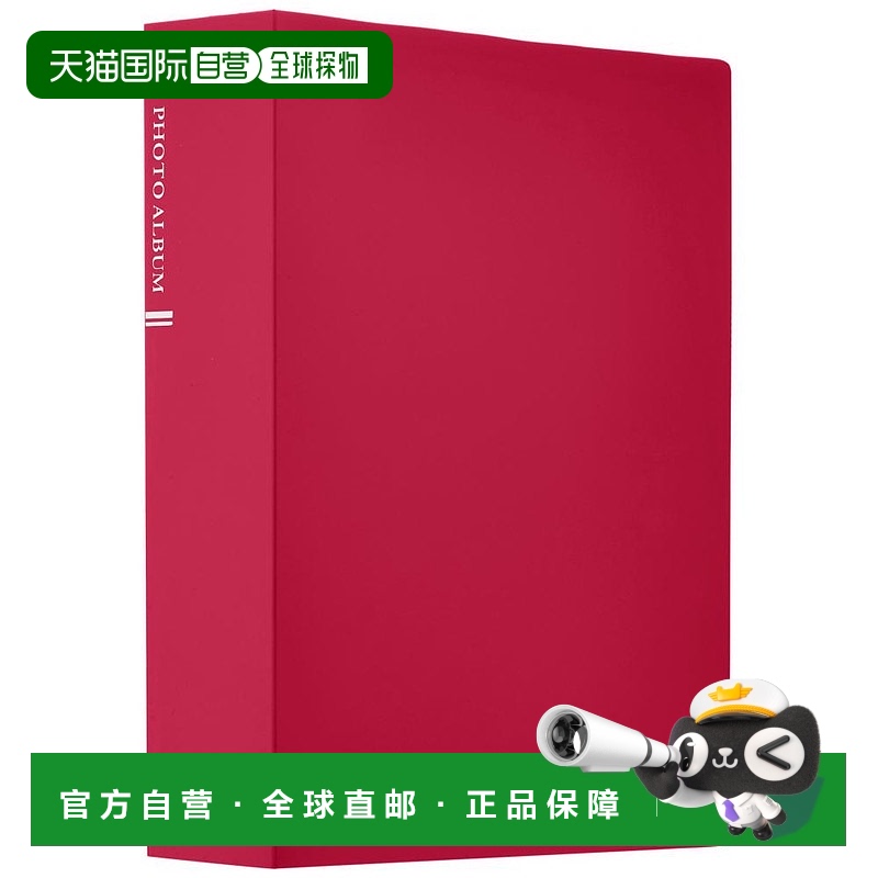 【日本直邮】Nakabayashi仲林 插页式相册透明 L248张粉