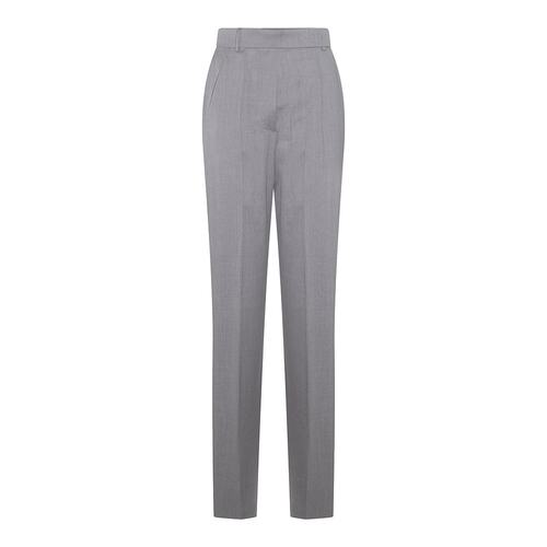 MaxMara 麦斯玛拉 女士 灰色初剪羊毛长裤 2311360833600
