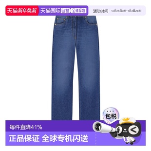 Women口袋直筒裤 香港直邮VERSACE 范思哲 直筒牛仔裤 23FW