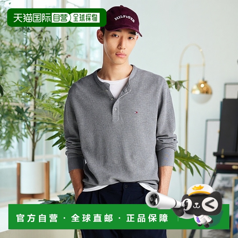 韩国直邮TOMMY HILFIGER 男士T恤T12F0TPO070MT1P91高档正品舒适